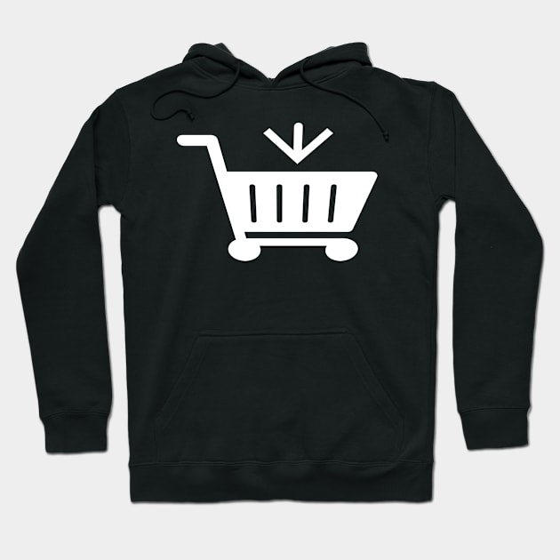 Shopping cart Hoodie by FromBerlinGift